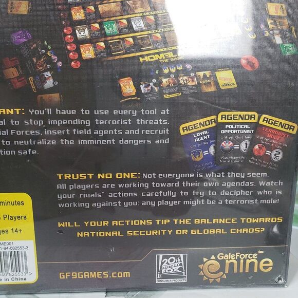 Family Board Game Homeland The Game Spy Fun Multiplayer CIA Mystery - Picture 8 of 9